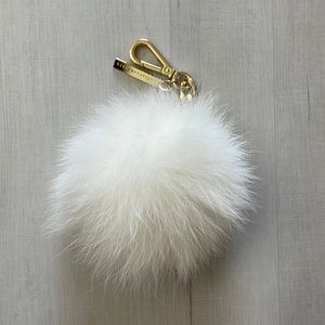 Faux rabbit fur ball pom pom accessories for purse